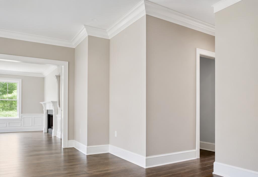 Custom wood trim and built-in cabinetry carpentry work